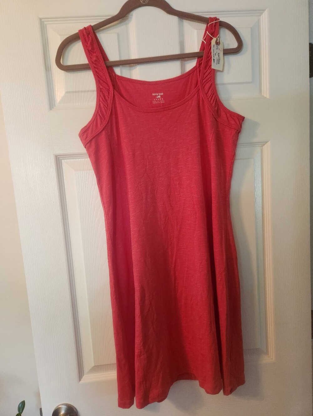 Horny Toad Red Midi Tank Dress